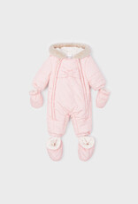 Mayoral Baby Rose Microfiber Snowsuit