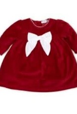 Kissy Kissy Jingle All The Way Velour Dress