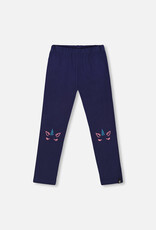 Deux Par Deux Peacoat Unicorn Leggings