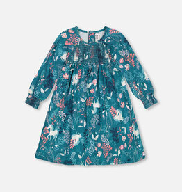Deux Par Deux Unicorn Girly Dress