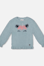 Deux Par Deux Pink Unicorn Girly Sweater