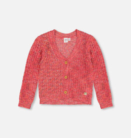 Deux Par Deux Camelia Rose Knit Cardigan