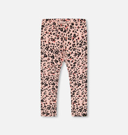 Deux Par Deux Tea Rose Floral Leggings