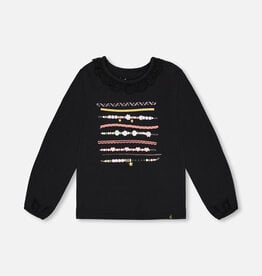 Deux Par Deux Anthracite BFF Long Sleeve
