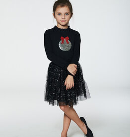 Deux Par Deux Anthracite Ornament T-Shirt