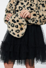 Deux Par Deux Printed Hearts Shoulder Bag