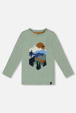 Deux Par Deux Jadeite Long Sleeve Hiking T-Shirt
