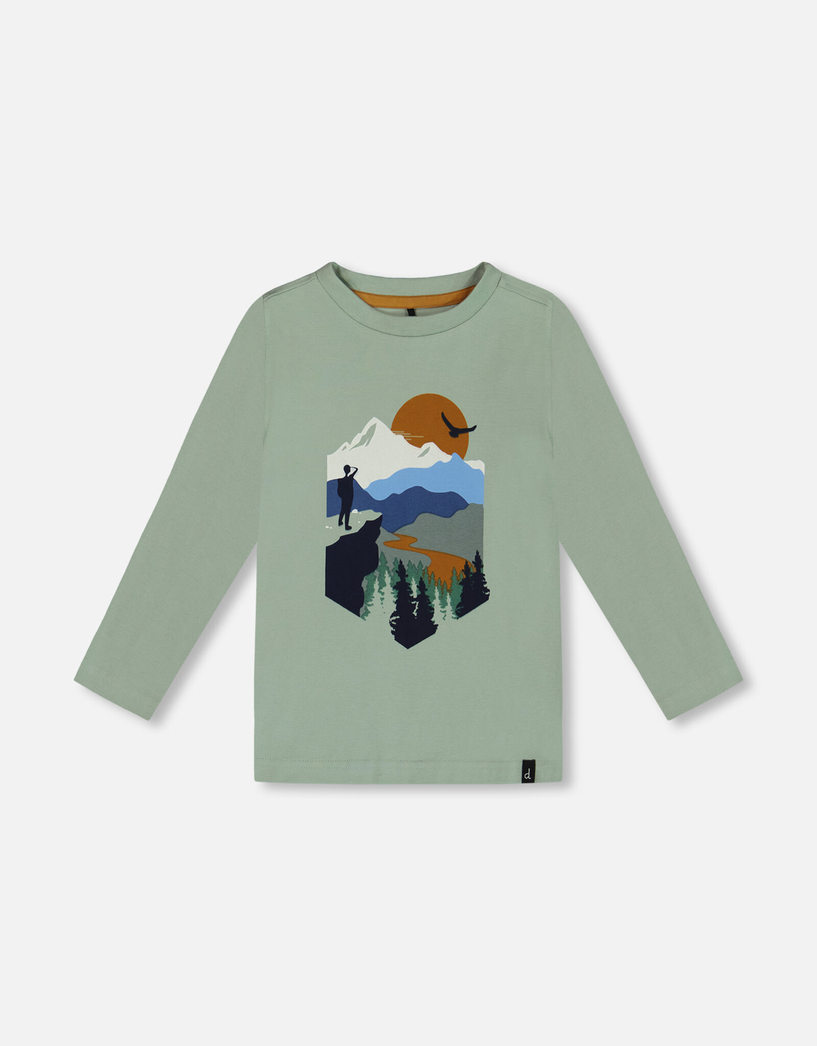 Deux Par Deux Jadeite Long Sleeve Hiking T-Shirt