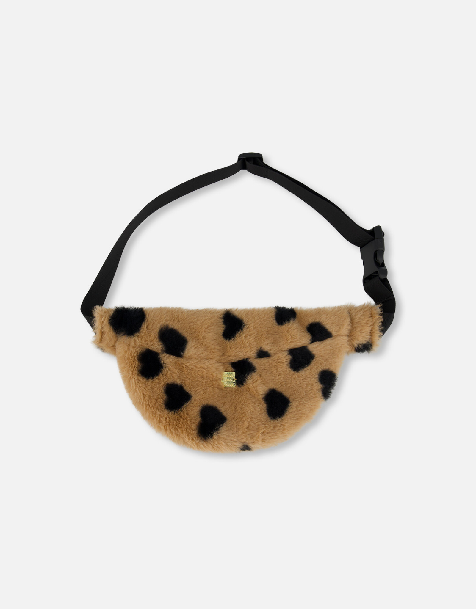 Deux Par Deux Fluffy Hearts Belt Bag