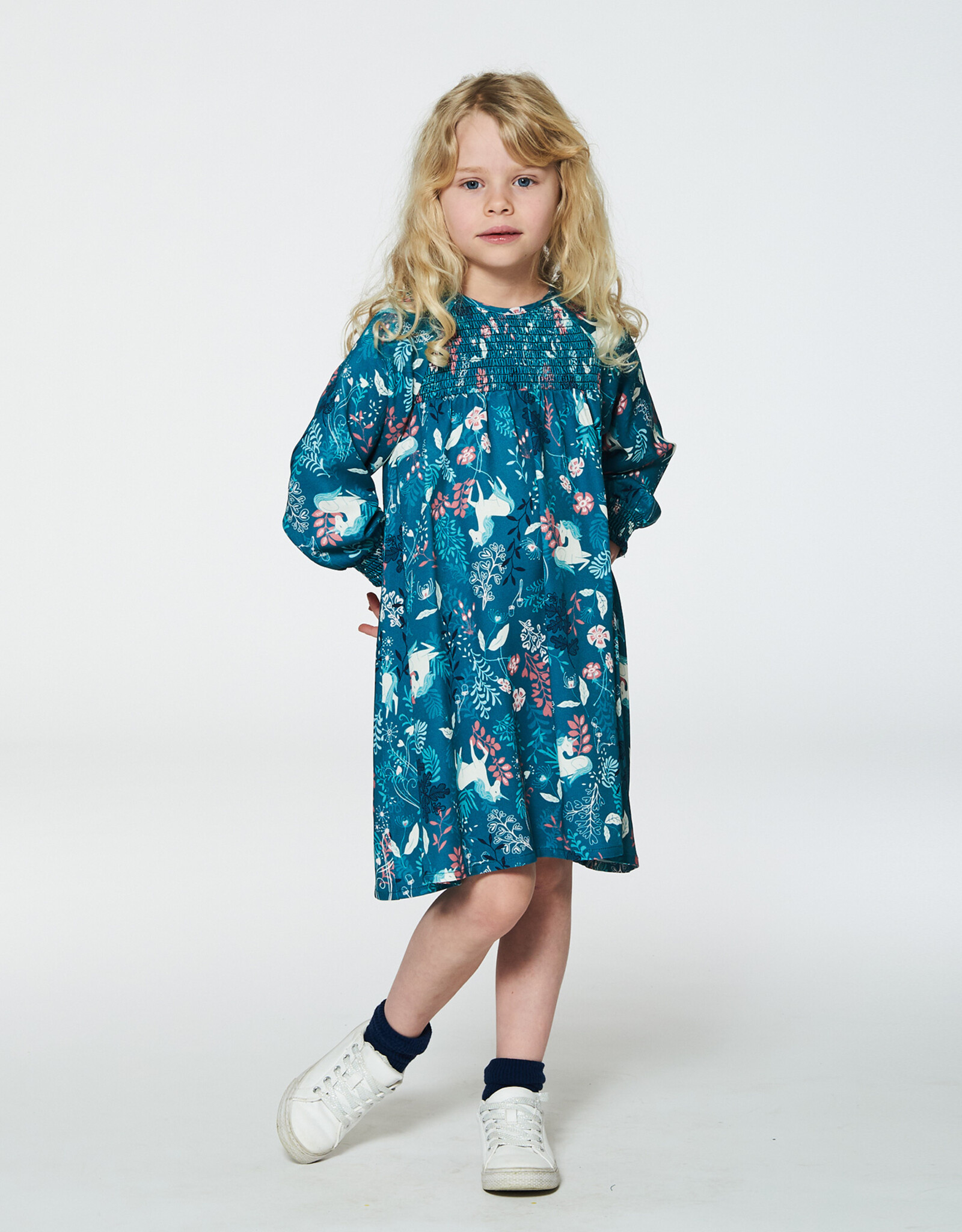 Deux Par Deux Unicorn Girly Dress