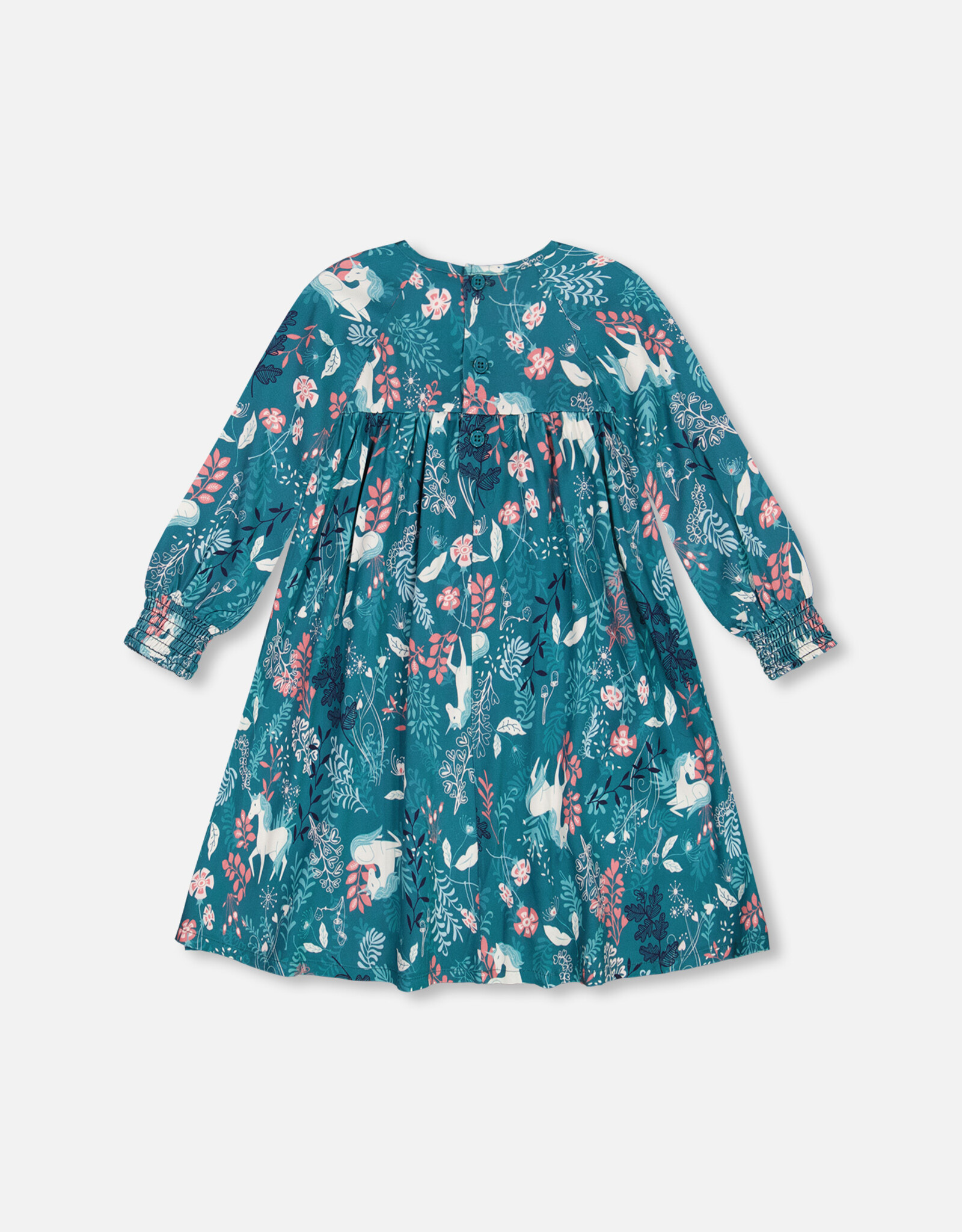 Deux Par Deux Unicorn Girly Dress