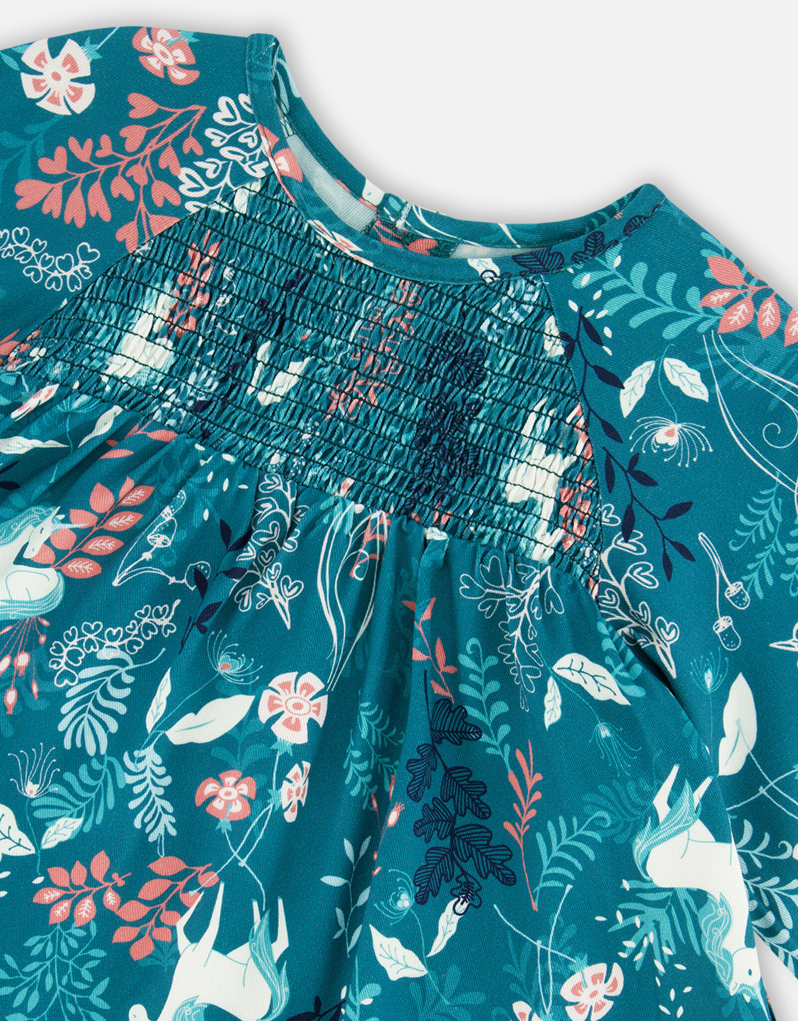 Deux Par Deux Unicorn Girly Dress