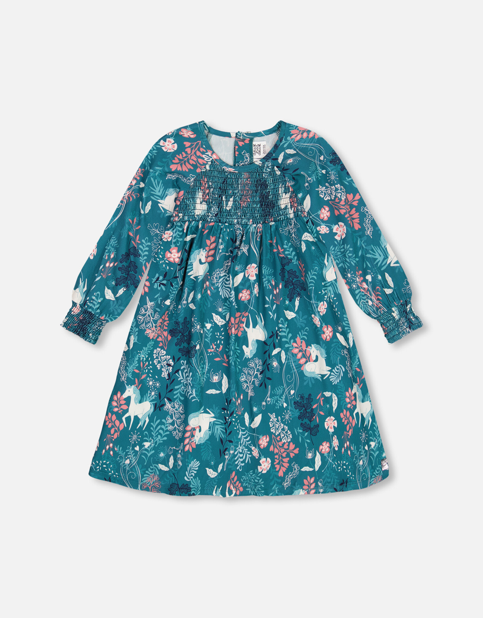 Deux Par Deux Unicorn Girly Dress