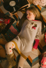 Deux Par Deux Pastel Rose Knit Tights