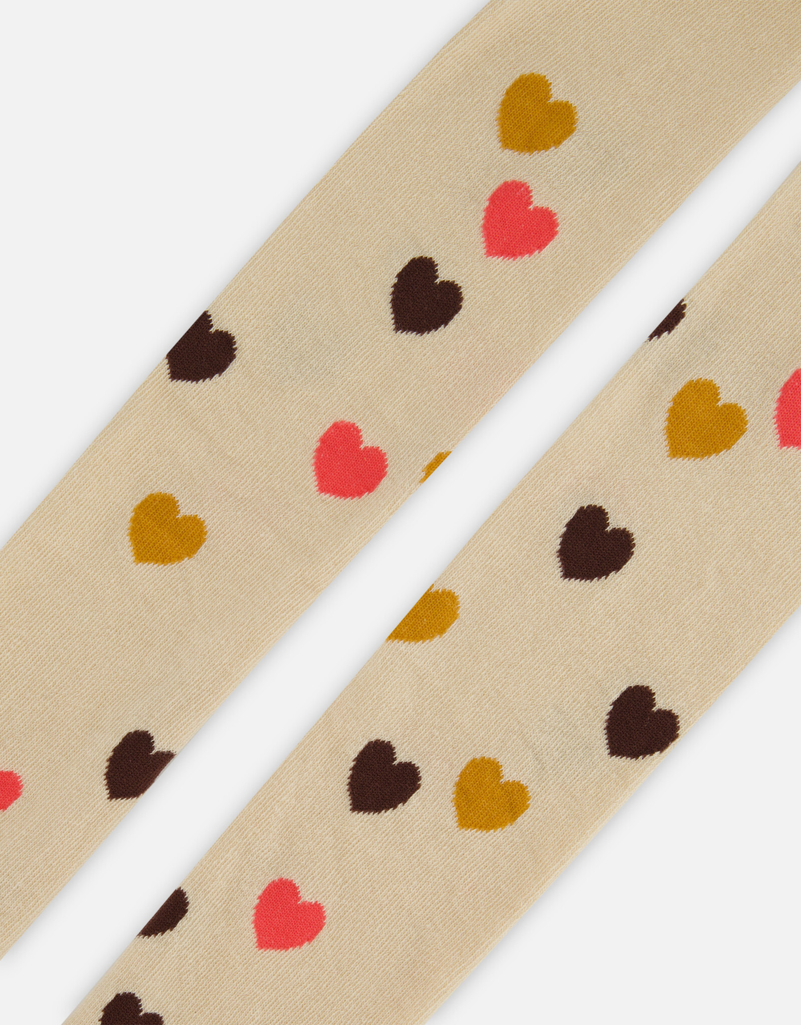 Deux Par Deux Pastel Rose Knit Tights