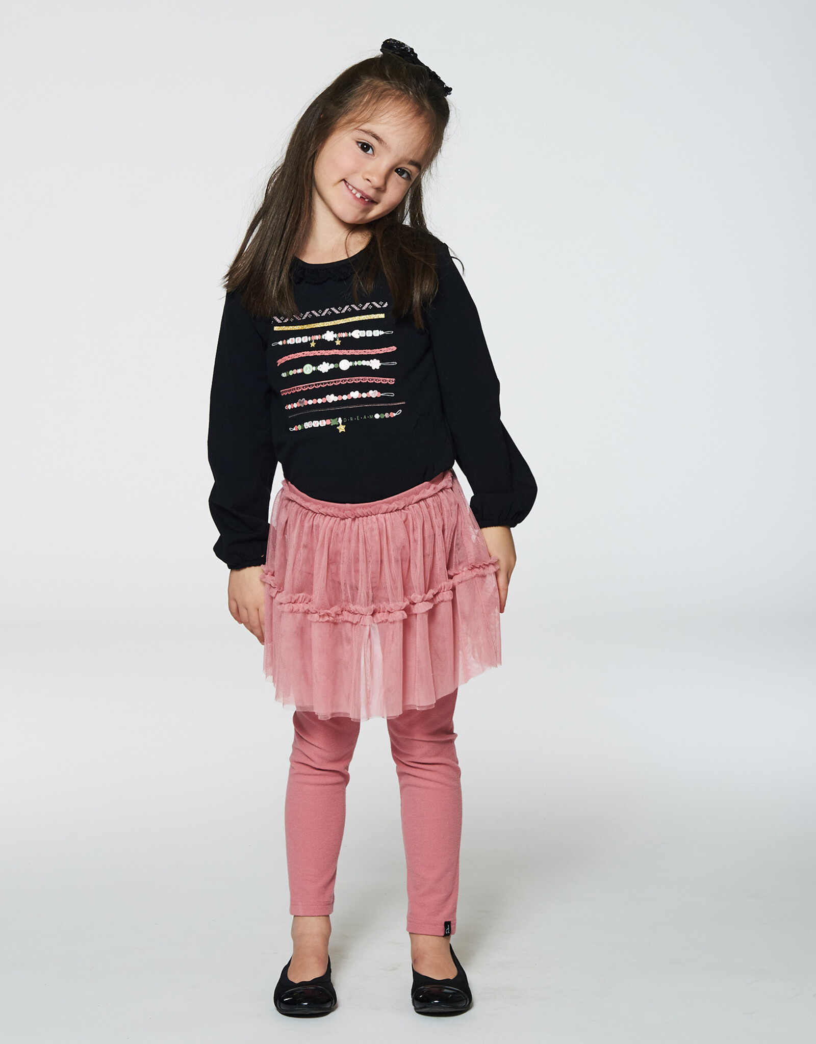 Deux Par Deux Anthracite BFF Long Sleeve