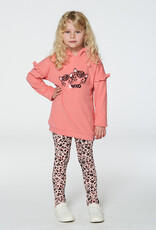Deux Par Deux Tea Rose Hooded XOXO Tunic