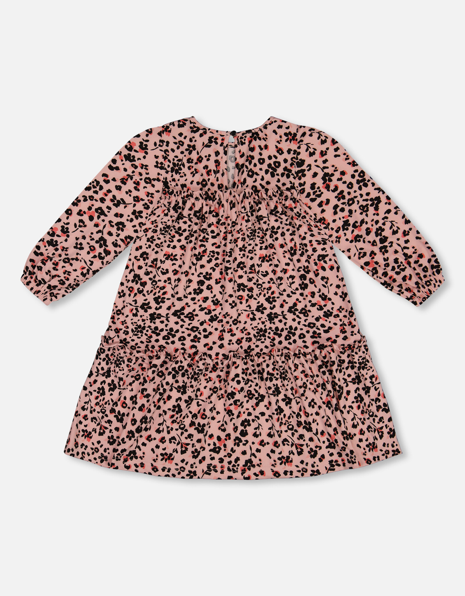 Deux Par Deux Tea Rose Floral Dress