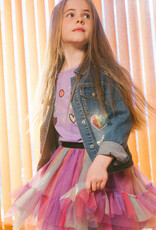 Deux Par Deux Bougainvillea Tic Tac Toe Long Sleeve