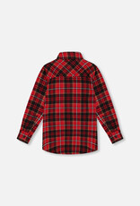 Deux Par Deux Holiday Plaid Button Up Shirt