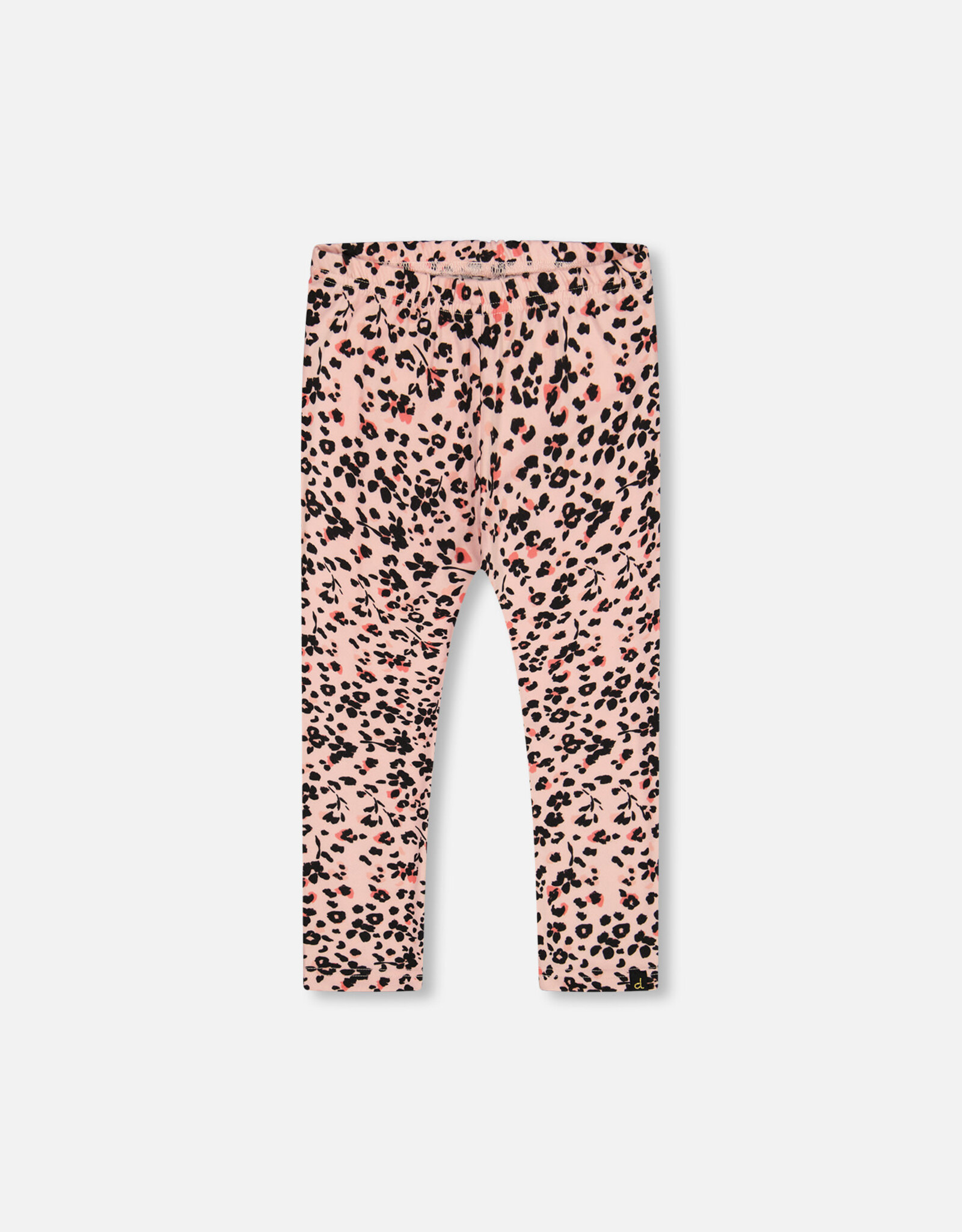 Deux Par Deux Tea Rose Floral Leggings