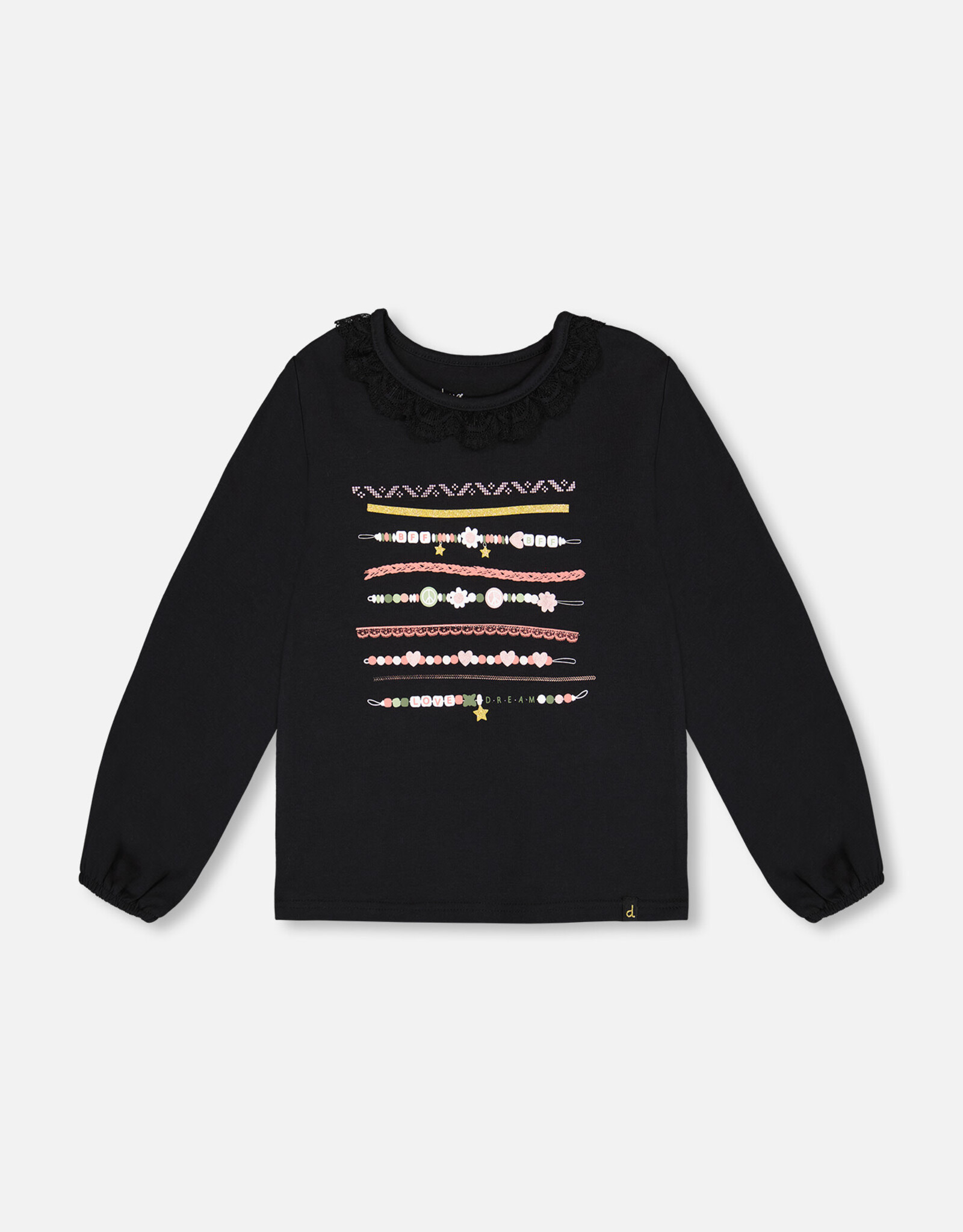 Deux Par Deux Anthracite BFF Long Sleeve