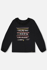 Deux Par Deux Anthracite BFF Long Sleeve