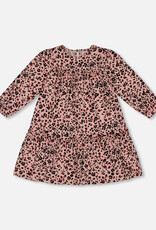 Deux Par Deux Tea Rose Floral Dress