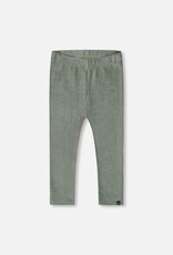 Deux Par Deux Jadeite Velvet Stretched Leggings