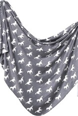 Copper Pearl Colt Swaddle Blanket