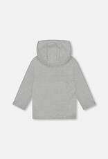 Deux Par Deux Grey 86 Racer Hoodie