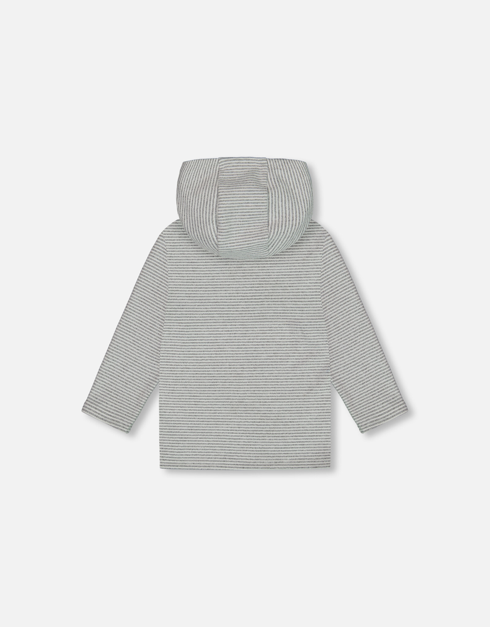 Deux Par Deux Grey 86 Racer Hoodie