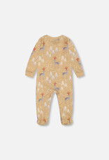 Deux Par Deux Christmas Deer Baby One Piece Pajama