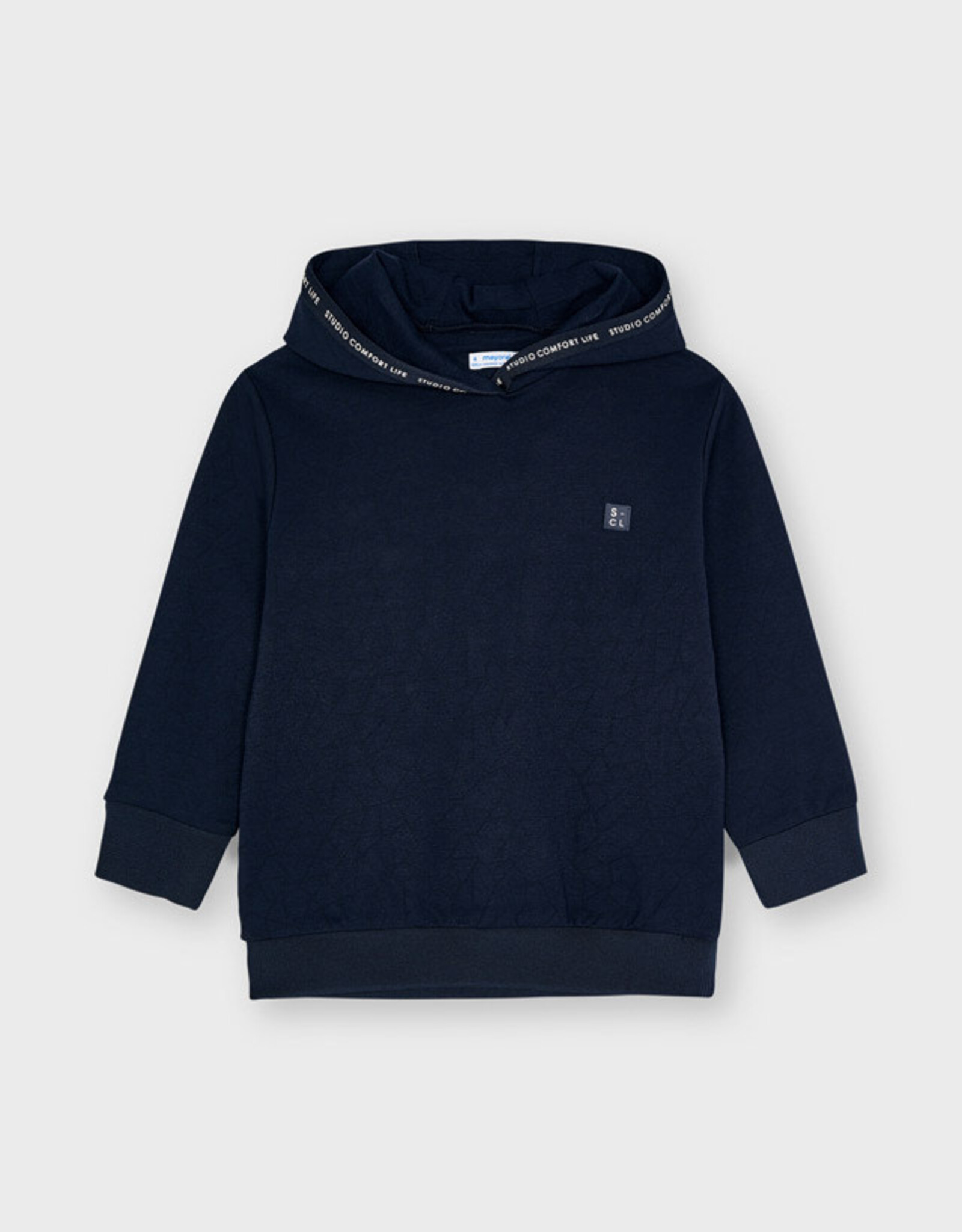 Mayoral Studio Comfort Life Navy Hoodie