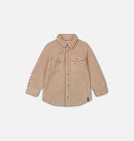 Deux Par Deux Sesame Sherpa Overshirt
