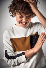 Mayoral Cream Contrast Long Sleeve