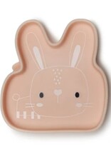 Loulou Lollipop Born to be Wild Silicone Snack Plate - Bunny