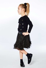 Deux Par Deux Anthracite Material Black Dress
