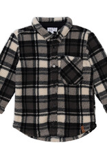 Deux Par Deux Plaid Plush Shirt