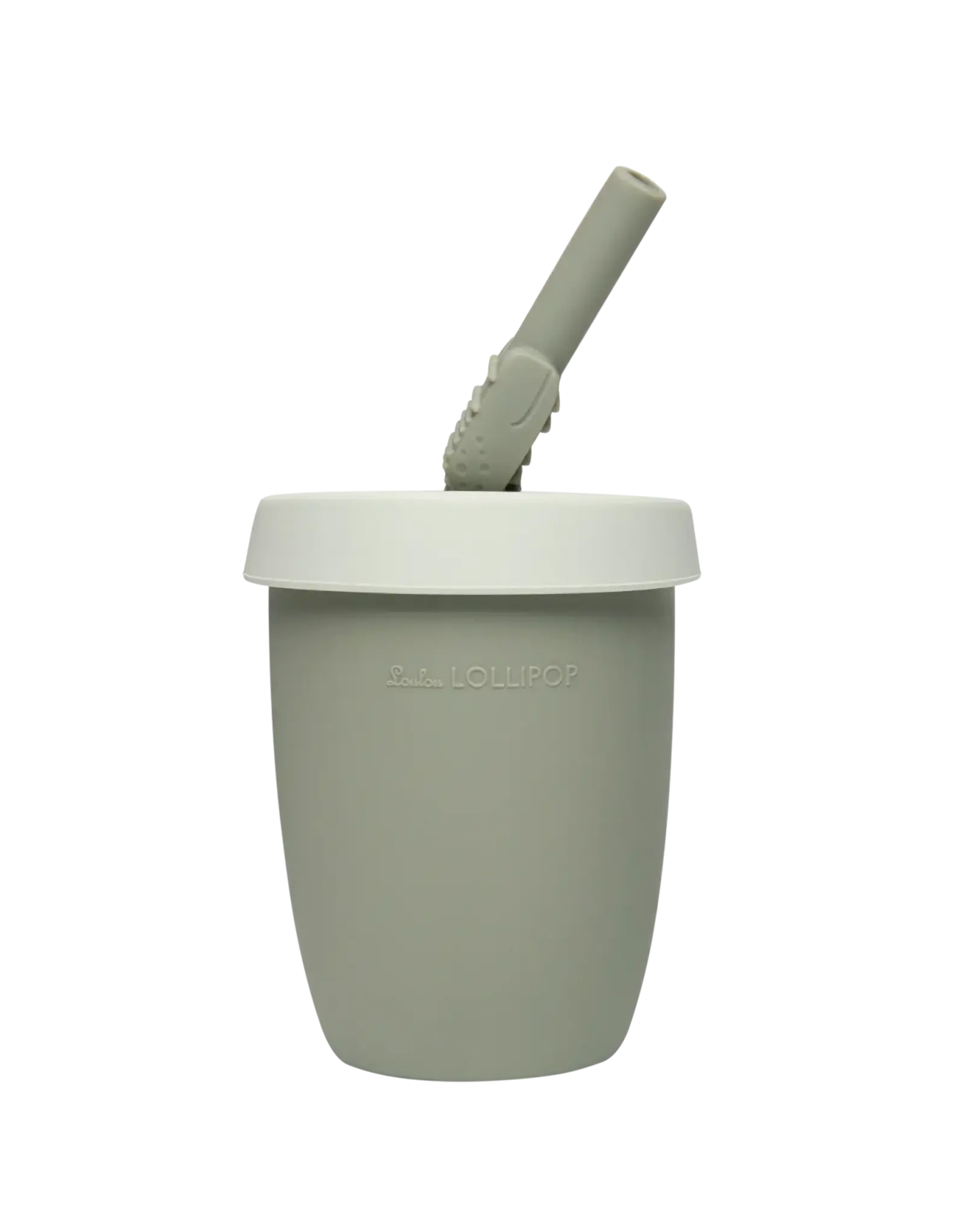 Loulou Lollipop Kids cup w/Straw - Alligator