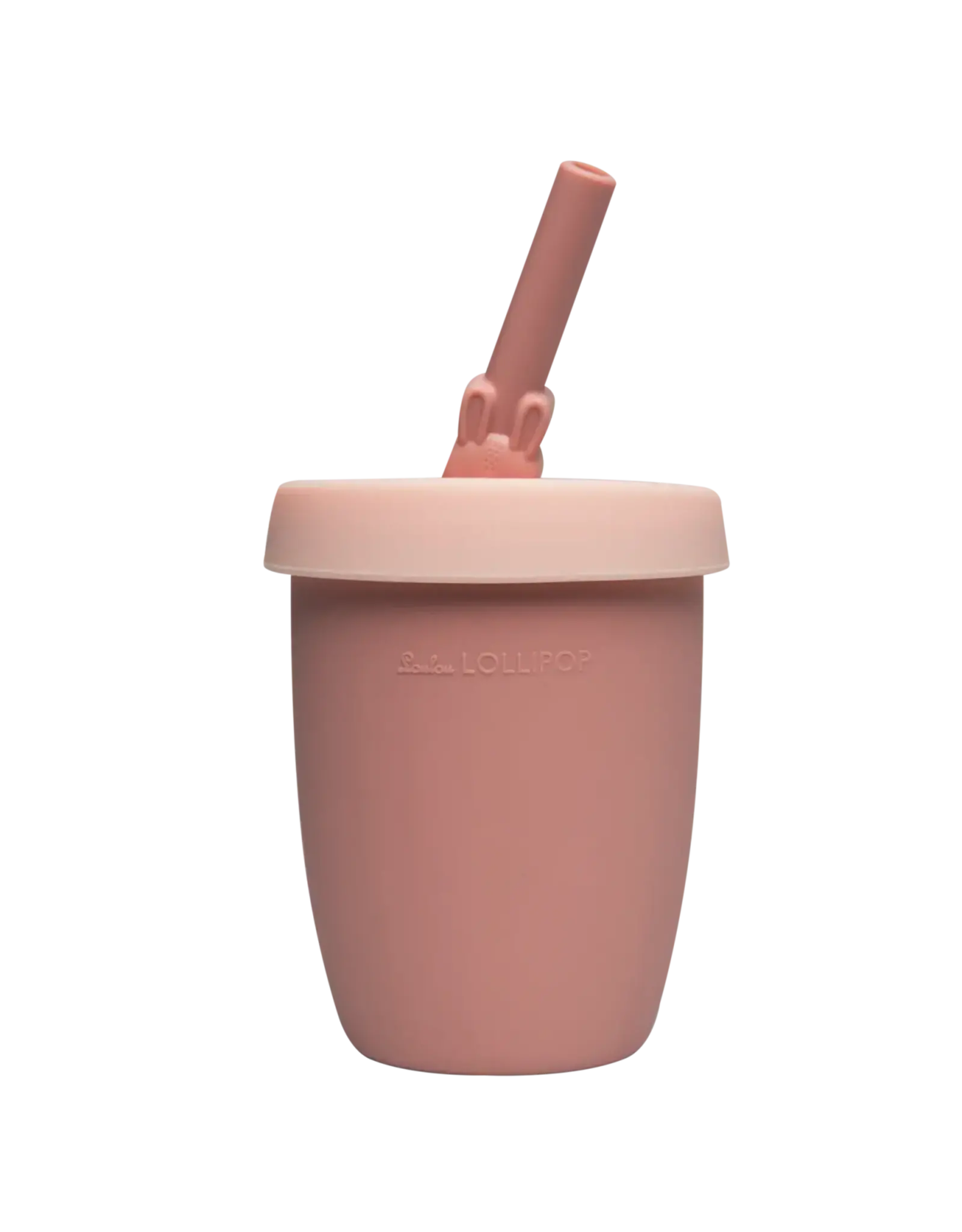 Loulou Lollipop Kids Cup w/Straw - Bunny