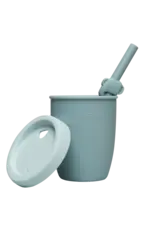 Loulou Lollipop Kids Cup w/Straw - Elephant