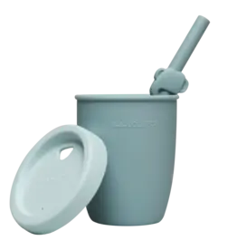 Loulou Lollipop Kids Cup w/Straw - Elephant