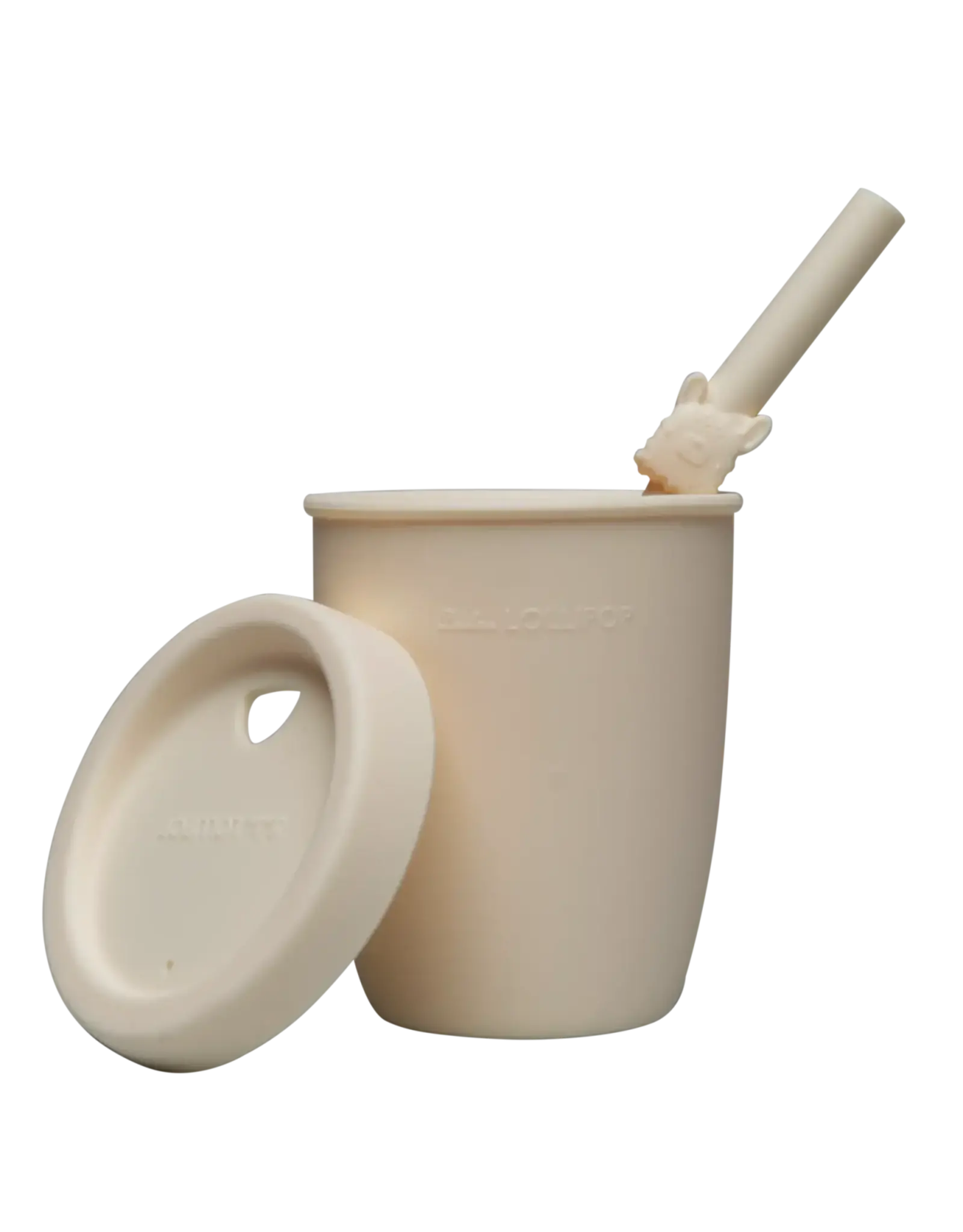 Loulou Lollipop Kids Cup w/Straw - Llama