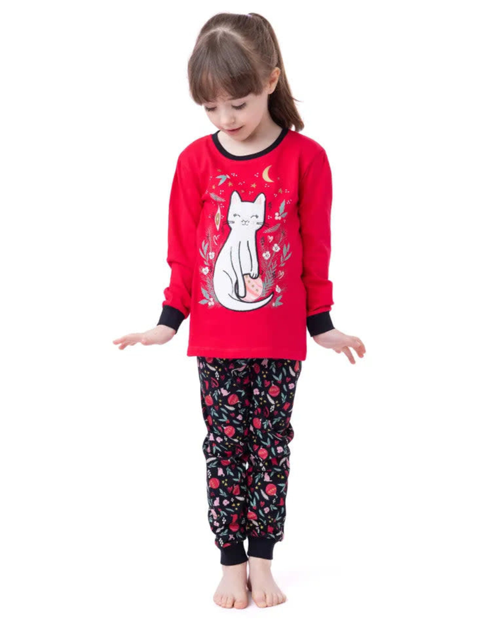 Noruk Christmas Kitty Pj's