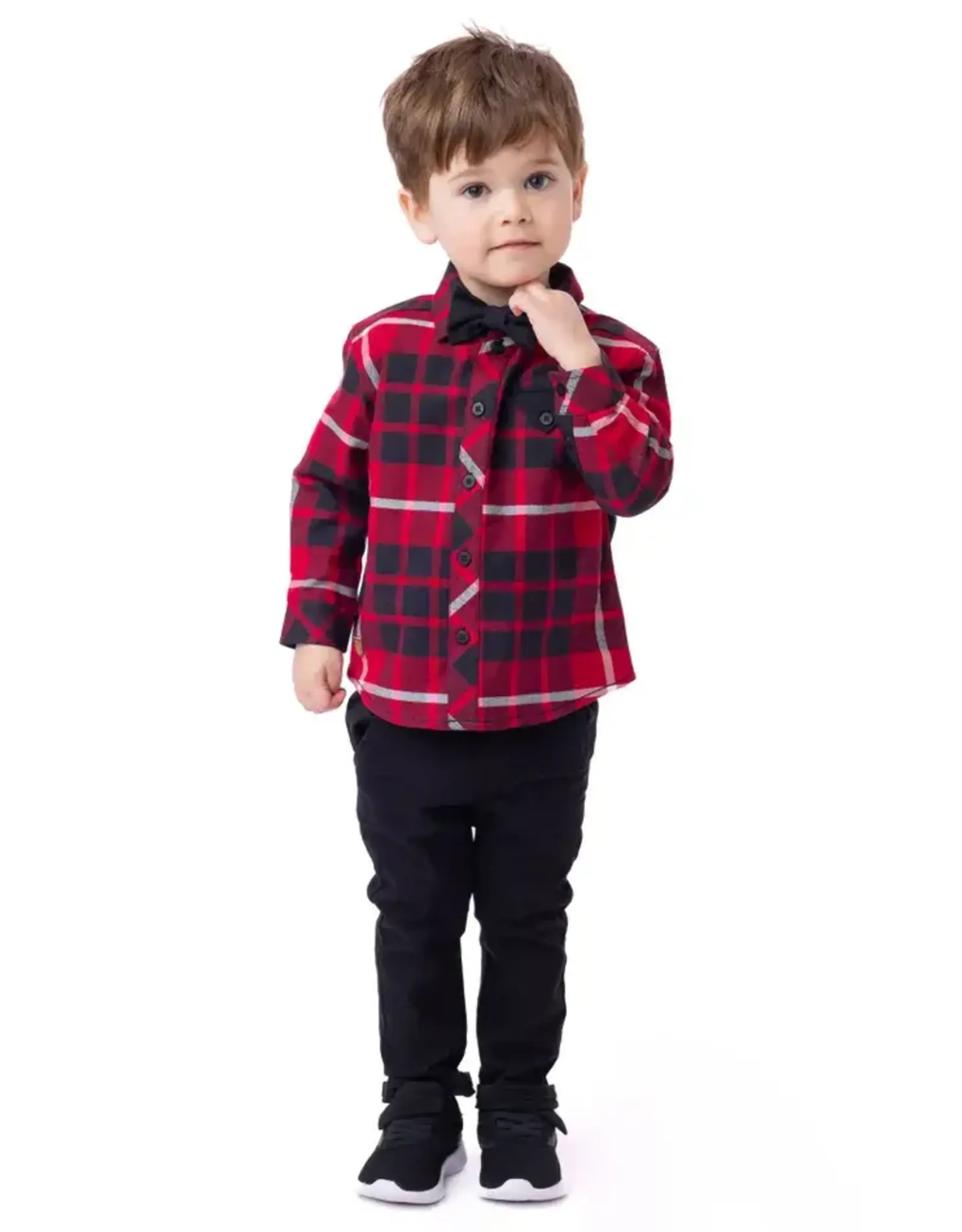Noruk Dance Red Plaid Shirt