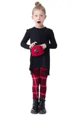 Noruk Shine Black Tunic with Bag
