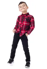 Noruk Party Red Plaid Shirt
