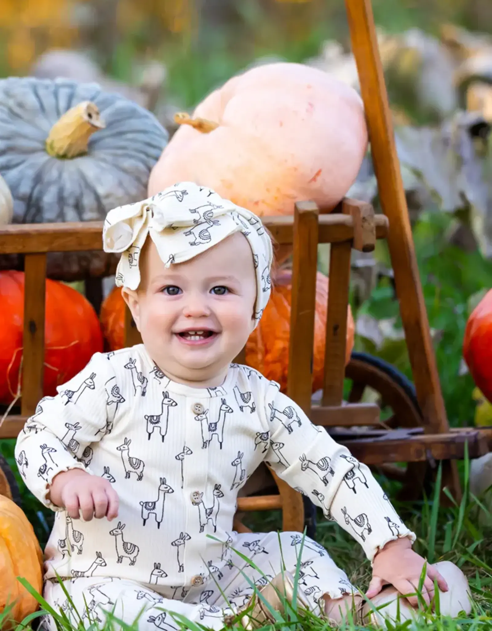 Mabel & Honey Drama Llama Romper