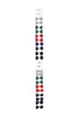 Bows Arts Glitter Center Mini Grosgrain Bows